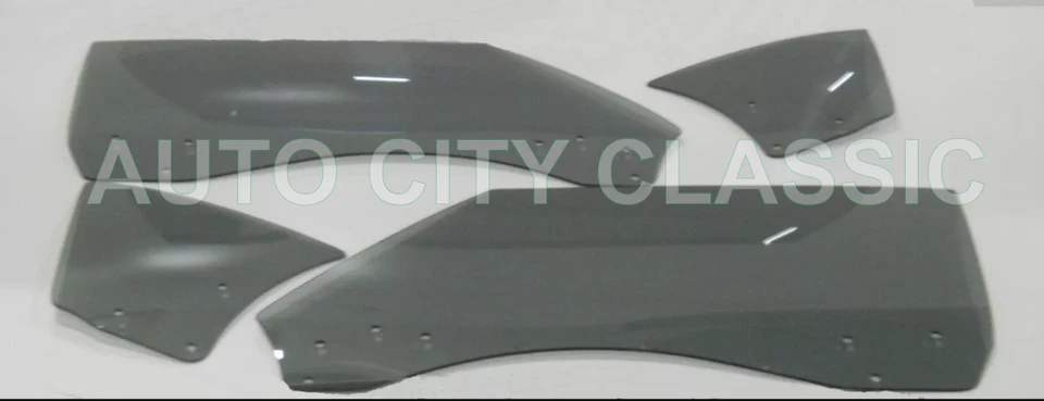 1970 1971 1972 Oldsmobile Cutlass 442 2DR Hardtop Glass Door Quarter Back Grey - Image 2 of 4