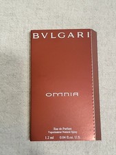 Bvlgari OMNIA EDP .04 oz 1.2 ml Eau de Parfum for Women RARE Italy