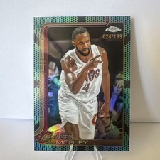 Evan Mobley 25-26 Topps Chrome Green Basketball Refractor /199