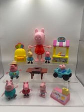 Peppa Pig Lot of 12 Pcs Furniture, Car and Figures