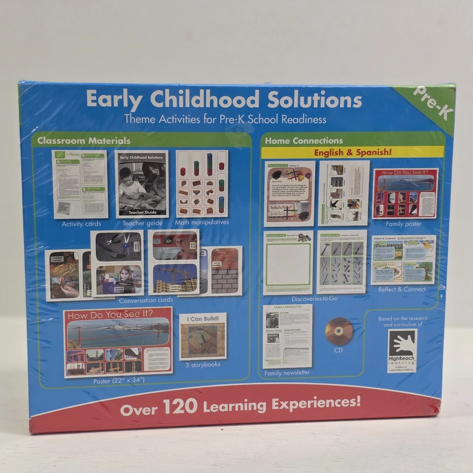 Early Childhood Solutions Let's Build Pre-K Theme Activities School Readiness - Image 3 of 4