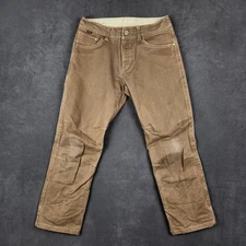 Kuhl Rydr Pants Mens 32x30 Brown Stretch Euro Twill Hiking Workwear Outdoor