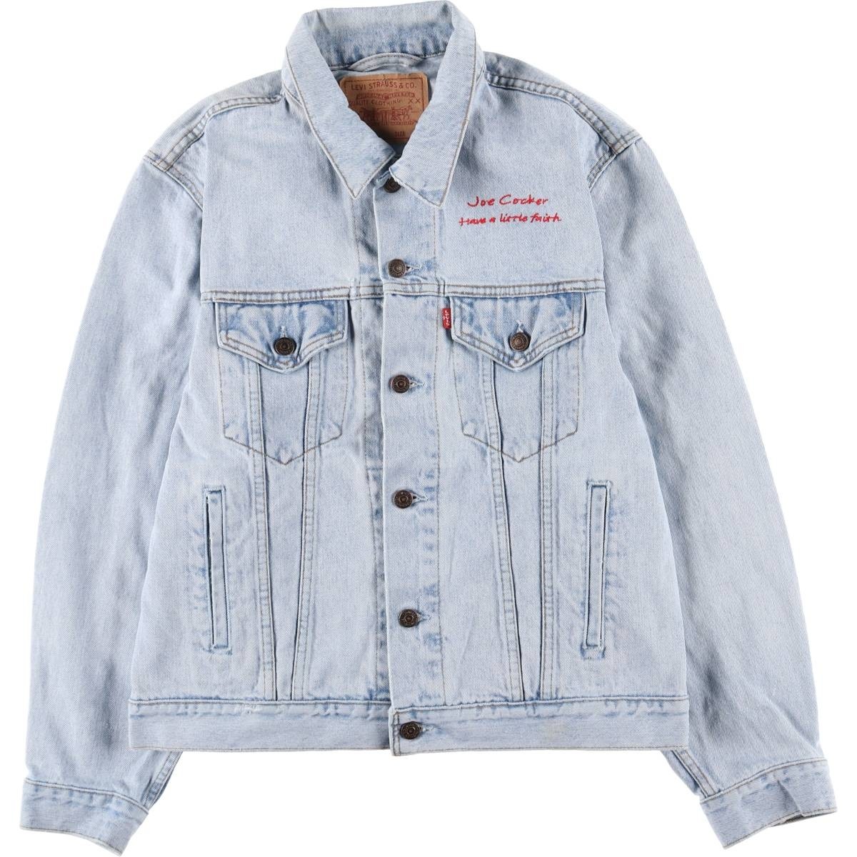 J*n様 90s levi's 70503 denim jacket M vin Vintage 90'S Levi's 70503-0208 denim jacket size M men's