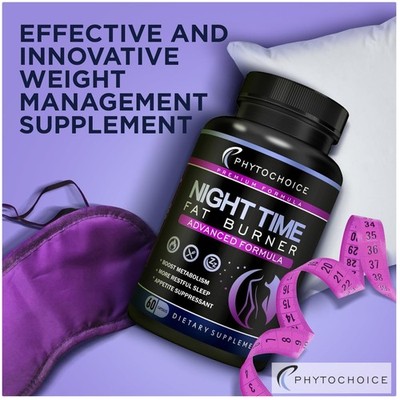 Night Time Weight Loss Pills for Women - Metabolism Booster