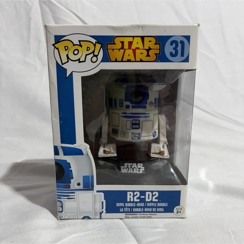 Funko Pop! Vinyl Star Wars R2-D2 #31 Bobblehead Figure 2013 Lucasfilm Animation