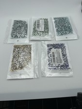 SS6 2mm Flatback Resin Rhinestones 10000 Pieces X 5 Colors