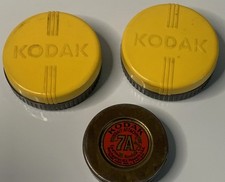 Vintage Kodak Camera Accessories Lot Series VI Filters Adapter Rings 7A Tin