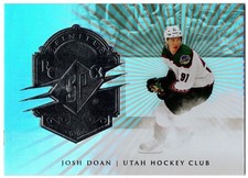 2024-25 Upper Deck SPx Finite JOSH DOAN #F-44 #880/999 Utah Hockey Club UD RC
