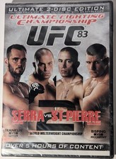 UFC 83: Serra Vs St. Pierre 2  Ultimate 2-Disc Edition Sealed case is warped