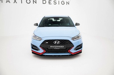 Frontlippe passend für Hyundai Veloster N Mk2 roter Kern