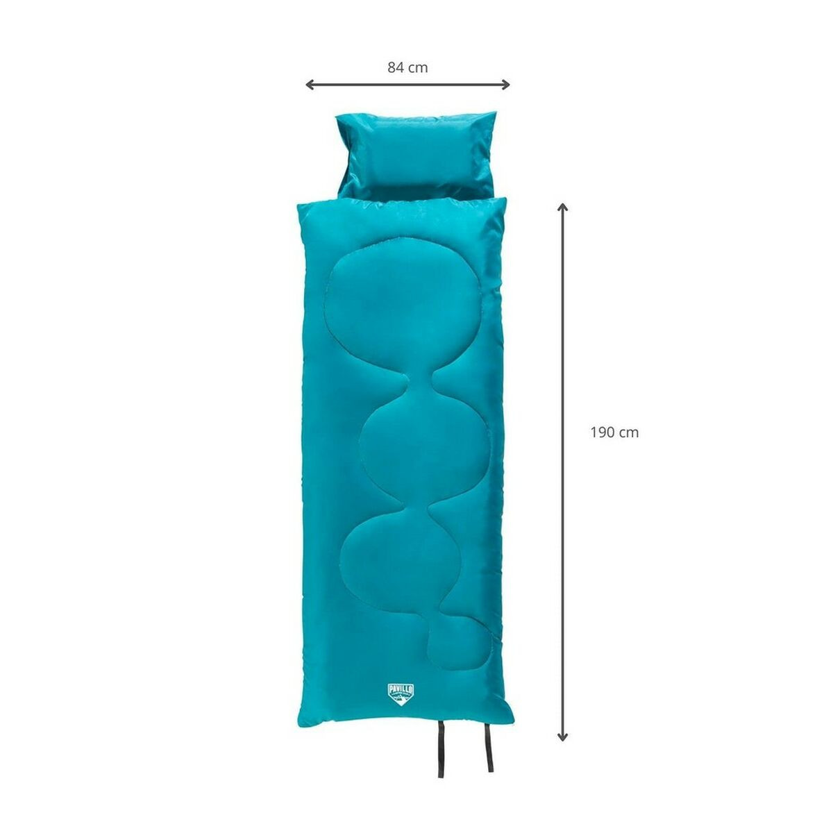 Bestway Saco de Dormir Polyester Temperatura 3 a -8 Grados 190x84 cm Camping