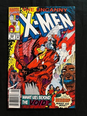 Uncanny X-Men #284 (1992) Newsstand   2nd app Bishop, Sunfire, Mikhail Rasputin