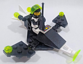 🔥LEGO Space Blacktron 1887 Scout Patrol Ship 100% COMPLETE - No Box / No Manual