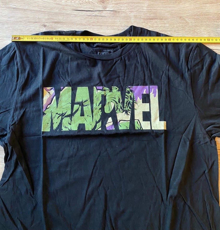 T-Shirt Marvel Comics Uomo – Rossa Con Stampa Grafica – Taglie XL E XXL Nuova Con Etichetta - Foto 3