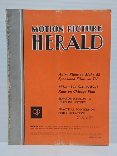 1950 Motion Picture Herald Vintage Theatre Magazines - Choose Your Volume - Picture 49 of 203