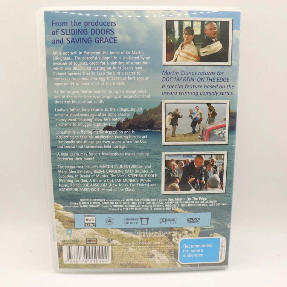 Doc Martin On The Edge DVD (2006) Region 4 Martin Clunes Comedy Drama TV Series - Image 2 of 4