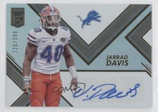 2017 Donruss Elite Elite Rookie Auto 225/299 Jarrad Davis #RA24 Auto 3c7