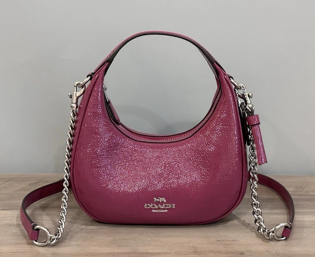 【COACH】シャイニー レザー＊カルメン ミニ クロスボディ CW036 コーチ COACH ショルダーバッグ パテント レザー カルメン ミニ