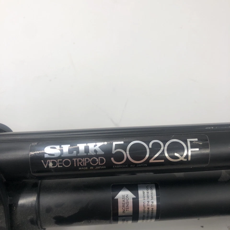 SLIK 502QF Trípode de Video Efecto Fluido Cabezal de Video, Excelente Estado Foto 3 de 4