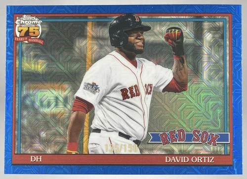2026 Topps Series 1 David Ortiz Blue (RAW)