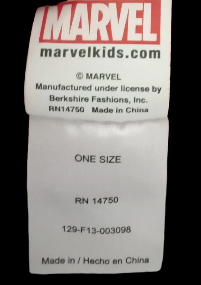 Gorro tejido de invierno rojo/negro Marvel Kids Spider-Man talla única RN14750 Foto 3 de 4