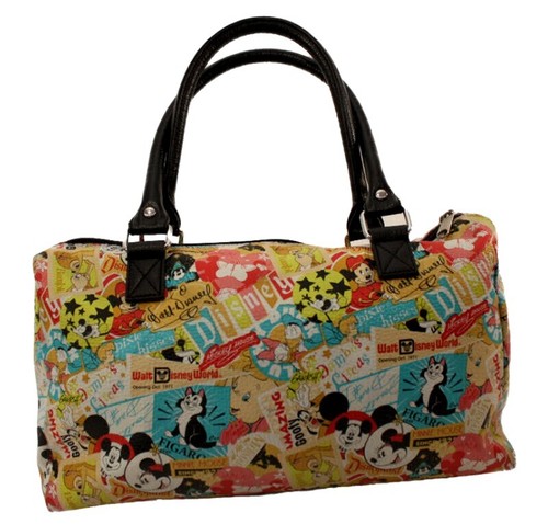 Disney Parks - authentische Vintage-klassische Collage Handtasche - Mickey Mouse & Friends - Bild 3 von 11