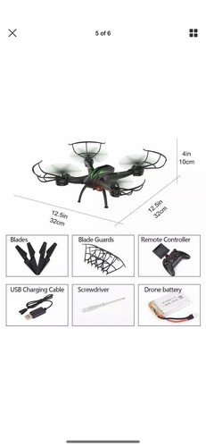 K200 FPV RC Drohnen mit Kamera Live Video 720P HD WLAN 4 Kanal 2,4GHz 6-Achsen - Bild 5 von 6