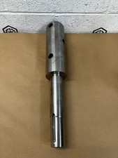 Linear Auger Head Shaft 4 Bolt -3” Diam Carbon Steel 8.5” Connector