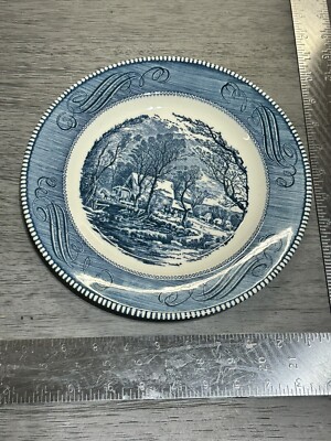 1950's Royal China Currier & Ives 10