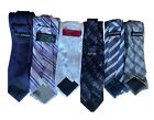 John Henry Banana Republic Name Brand Men’s Ties Polyester 6 Neckties Nwot