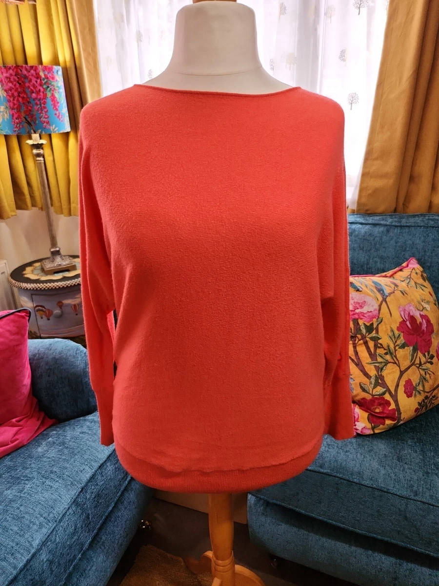 Mint velvet store orange jumper