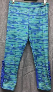 NEW Champion Leggings Pants Blue Green 