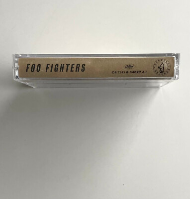 Vtg 1995 FOO FIGHTERS 1st Album SELF TITLED Cassette TESTED Lp OG