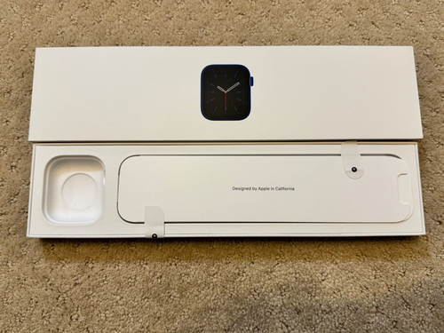 Apple Watch Series 6 44mm Space Gray Aluminum Case EMPTY BOX ONLY - Zdjęcie 2 z 3