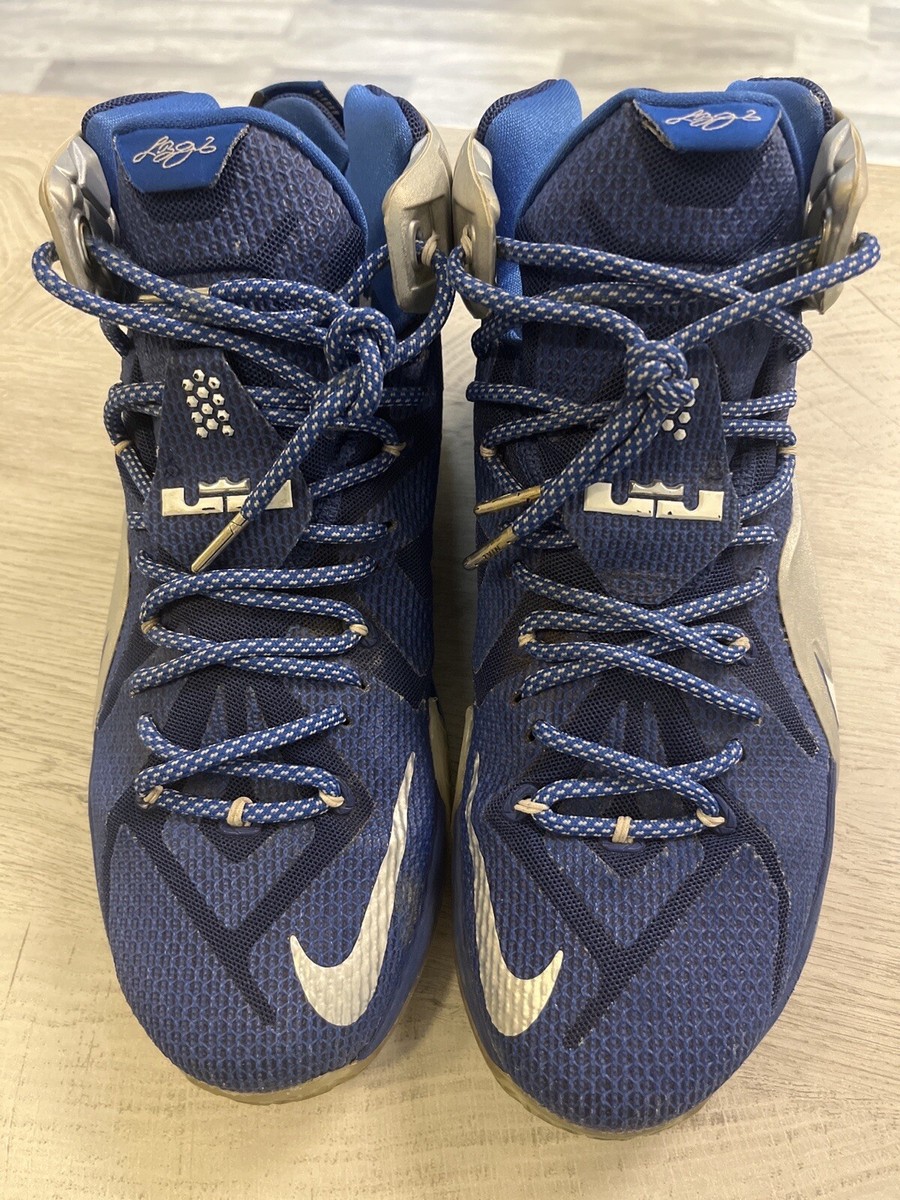 Nike Lebron 12 Royal Blue Silver 684593-410 | eBay display picture 2