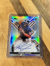 2022 Topps Finest Ronnie Dawson ROOKIE Refractor Auto #FA-RDA- ASTROS