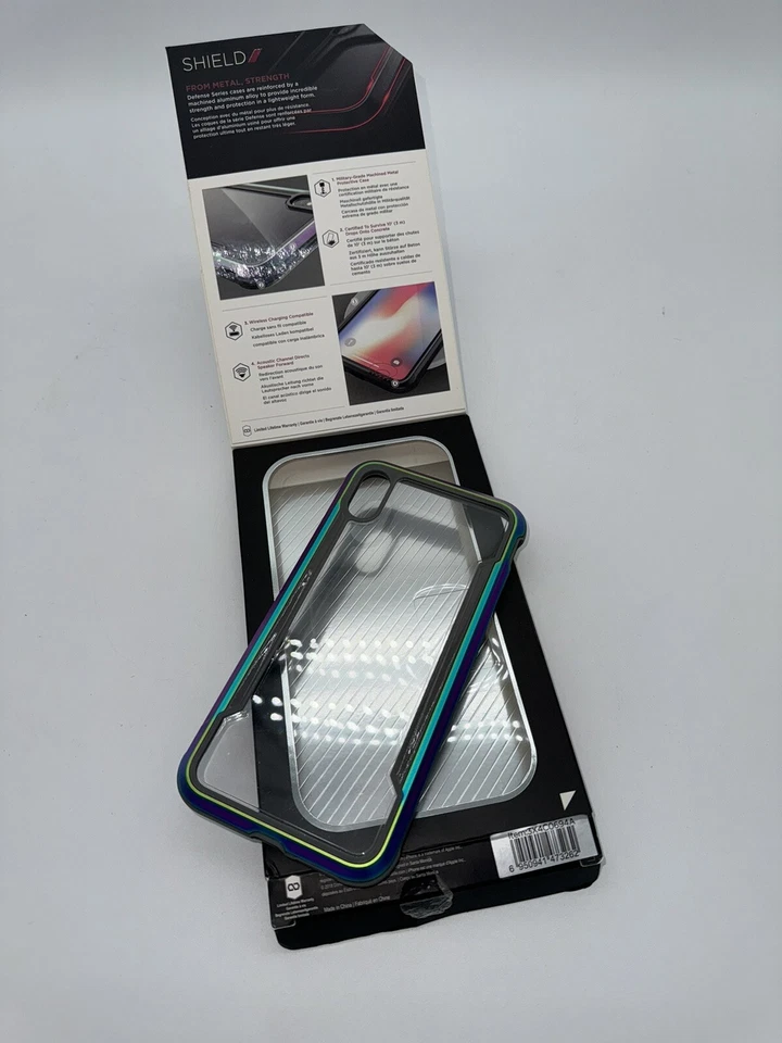 X-Doria обороны щит для iPhone XS Max телефона чехол новый синий фиолетовый металл - Изображение 3 из 4