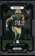 2023 Panini Prizm #335 Emanuel Wilson