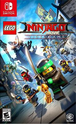 Lego Ninjago Movie Video Game Nintendo Switch Brand New