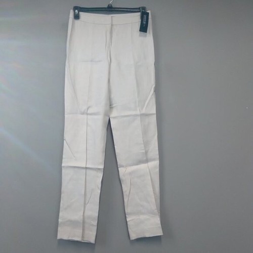 NY Barrow Tan Linen Dress Pants Size 
