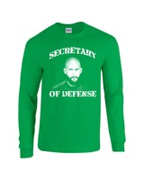 Secretary Of Defense Tim Howard Goalie Us Soccer Long Sleeve Men's Tee Shirt 942 Secretary Of Defense Tim Howard Goalie Us Soccer Long Sleeve Men's Tee Shirt 942