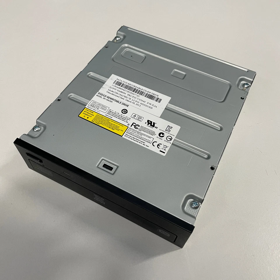 Unidad de disco óptico de doble capa Philips DH-16ACSH DVD±RW DL SATA 71Y5545 F/N JL3A Foto 3 de 4