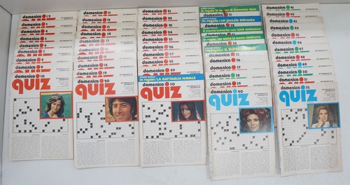 Domenica Quiz - Annata Completa 1976 (volumi 1-52) ed. Rizzoli - Imagen 1 de 4