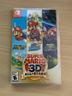 BRAND NEW Super Mario 3D All-Stars - Nintendo Switch Limited Edition Sealed 