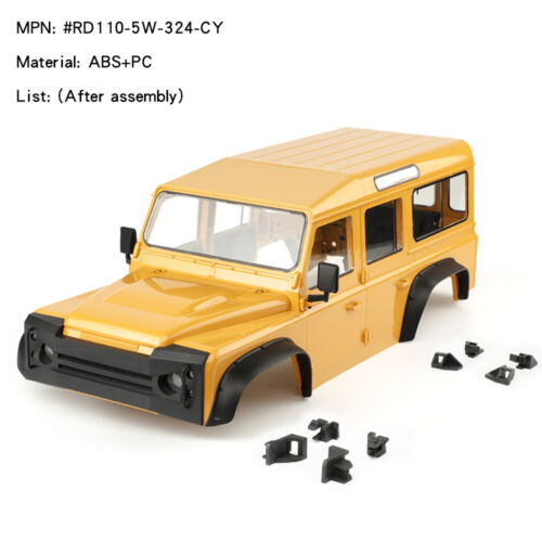 313/324mm 5 Doors Wagon Camel Cup Body Shell for 1/10 RC Crawler TRX4 RD110 - Picture 10 of 33