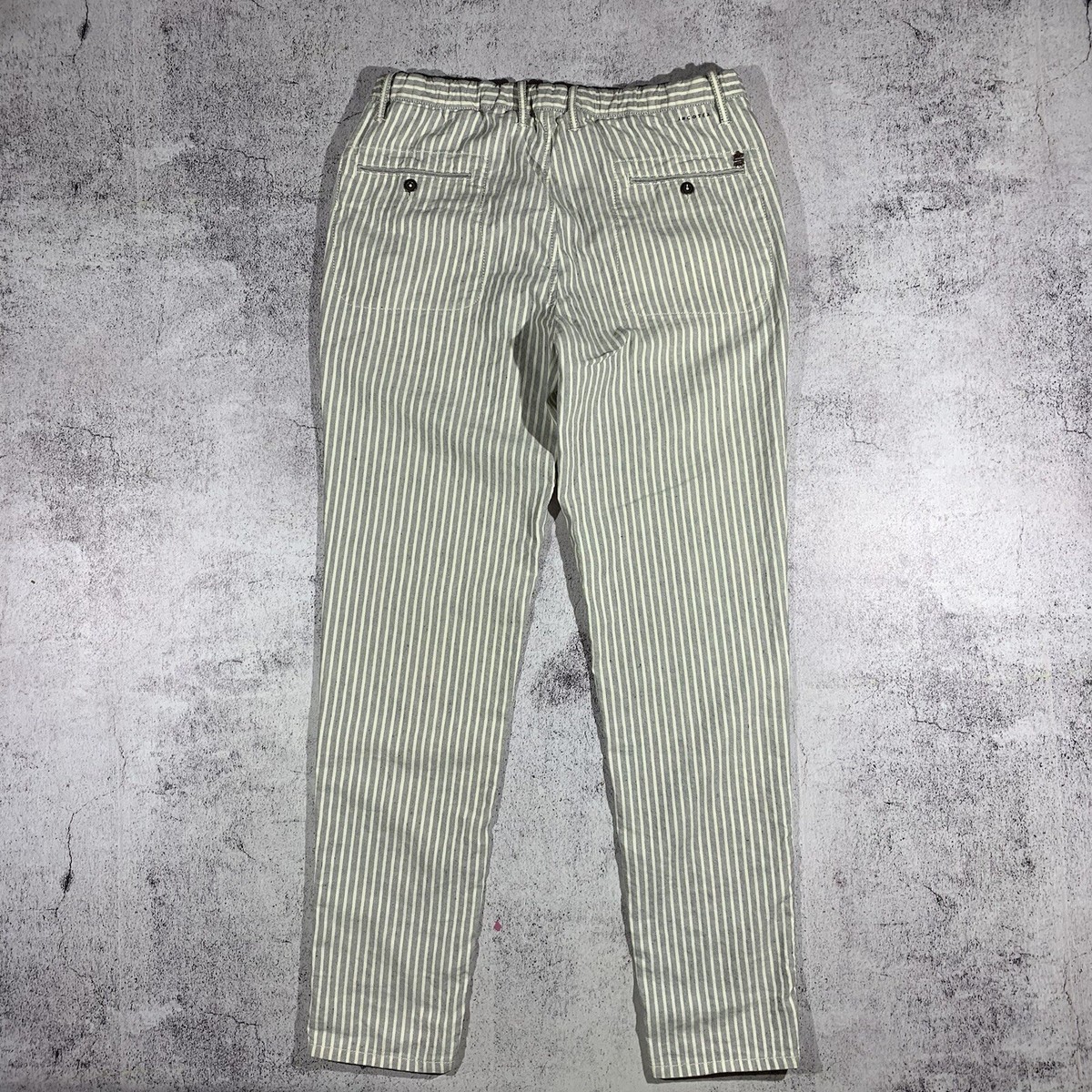 【takです】INCOTEX Slacks Linen Trousers Incotex SLA CKS Striped Linen Pants Trousers Tapered Fit