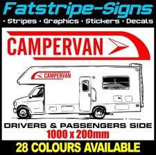 CAMPERVAN MOTORHOME CARAVAN GRAPHICS STICKERS DECALS CAMPER DAY VAN RV