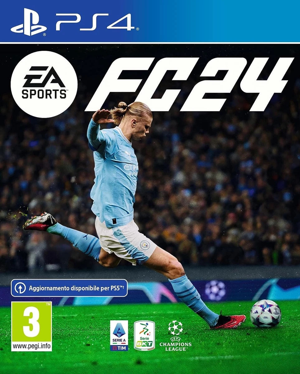 PS4 EA SPORTS FC 24 PLAYSTATION 4 FIFA 2024 24 NUOVO PAL EU CON ITALIANO  24/48H