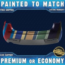 New Painted To Match Rear Bumper Replacement For 2010 2011 Mazda 3 2.0l Sedan