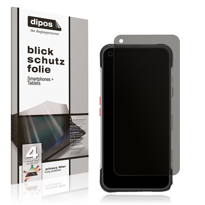 Blickschutzfolie für Unihertz Golden Eye matt Schutzfolie Folie Display Schutz